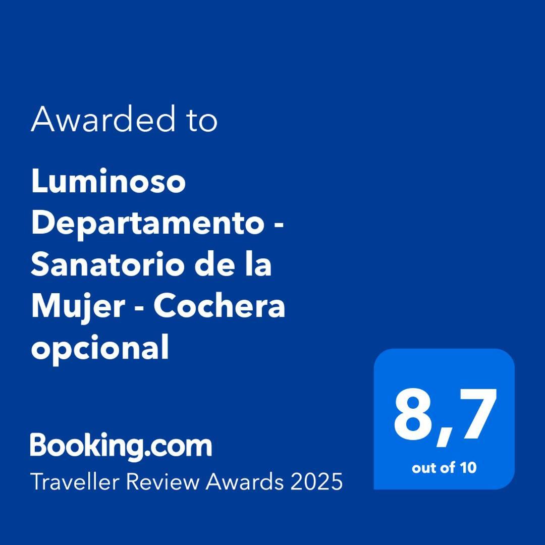Luminoso Departamento - Sanatorio De La Mujer - Cochera Opcional Lägenhet Rosario Rum bild